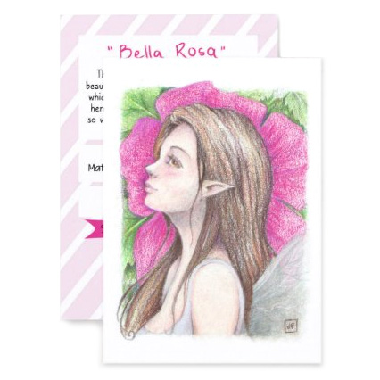 ACEO / ATC #2 Bella Rosa